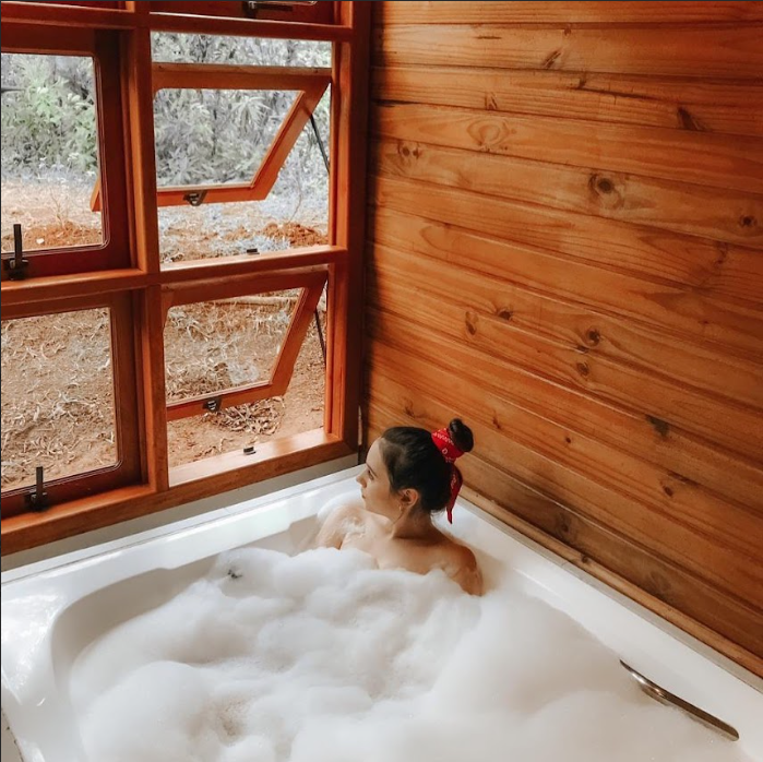 Interior com cadeiras